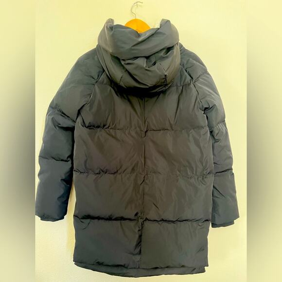 Orolay Thicken Down Puffer Hooded Jacket Black Winter Snow Coat - Picture 11 of 13